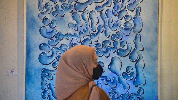 Galeri Taman Budaya Sumbar Pamerkan Karya Kaligrafi Rayakan Identitas