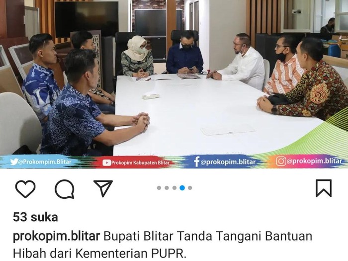 Pemkab Blitar Dituding Kemen PUPR Sebar Hoaks Soal Bantuan Hibah, Postingan di Medsos Hilang!.