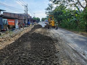 Perbaikan Jalan Poros Pinrang-Rappang Tahap Awal Telan Rp 13 M