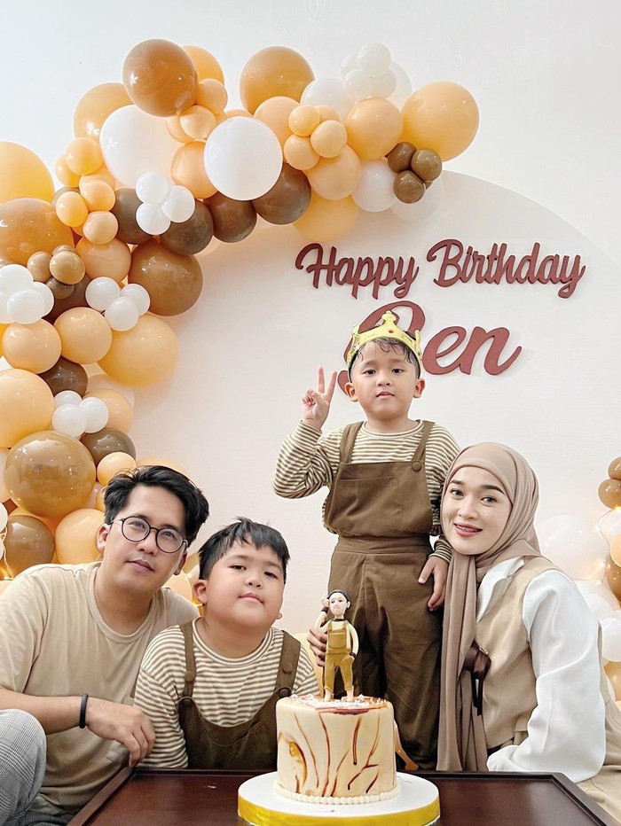 Ririe Fairus Rayakan Ultah Anak Bersama Ayus