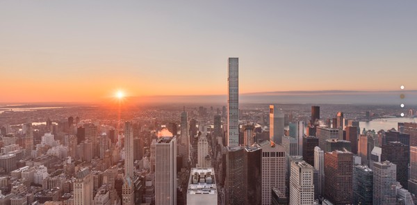 Pengembangan bangunan di tengah kota Manhattan itu mencakup 60 apartemen di 84 lantai dan gedung Steinway Hall yang berdekatan (Foto: 111w57/Istimewa) Pengembangan bangunan di tengah kota Manhattan itu mencakup 60 apartemen di 84 lantai dan gedung Steinway Hall yang berdekatan (Foto: 111w57/Istimewa)