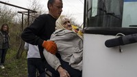 Kota di Ukraina pernah diinvasi oleh tentara Nazi Jerman pada tahun 1943. Setelah itu, di tahun 2014 peperangan juga pecah karena kelompok separatis pro Rusia di Donbas ingin bergabung dengan Rusia.