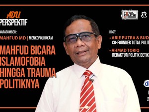 Live! Adu Perspektif: Mahfud Bicara Islamofobia hingga Trauma Politiknya