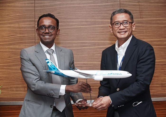 Airbus kerjasama dengan Indonesia