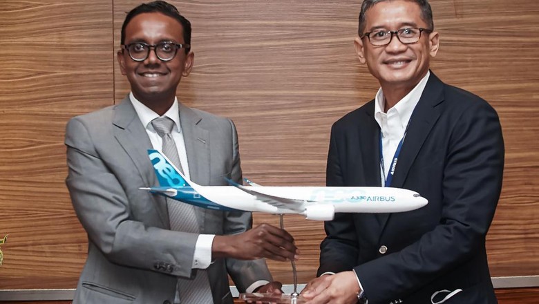 Airbus kerjasama dengan Indonesia