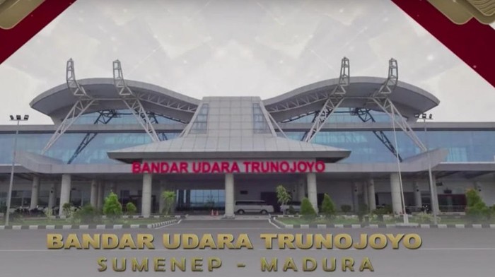 Bandara Trunojoyo yang Diresmikan Jokowi Dibangun di Atas Lahas Seluas 34 Hektare