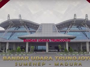 Bandara Trunojoyo yang Diresmikan Jokowi Dibangun di Lahan Seluas 34 Hektare