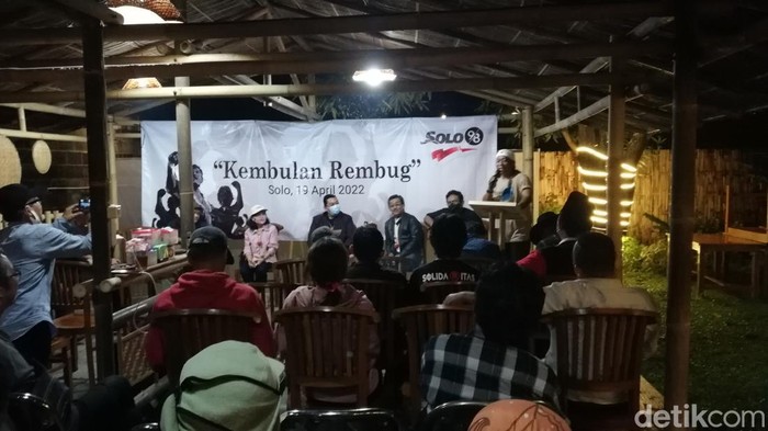 Eks Aktivis 98 Soloraya reunian di Solo