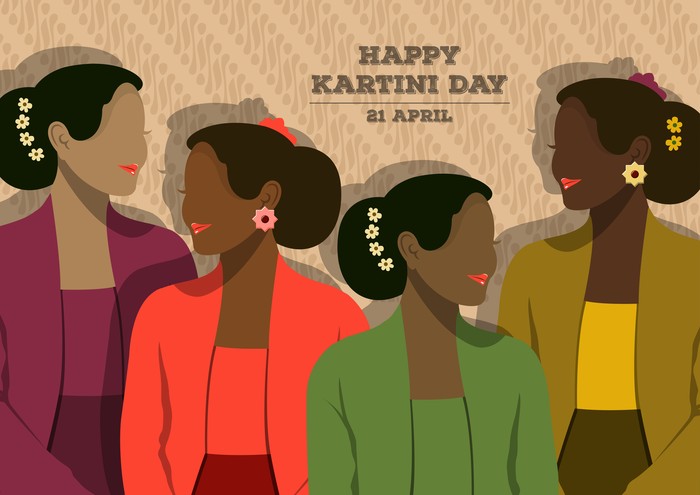 Gambar dan caption untuk Hari Kartini 2022