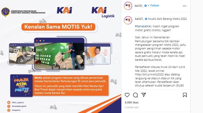 KAI. (Dok InstagramKAI121)