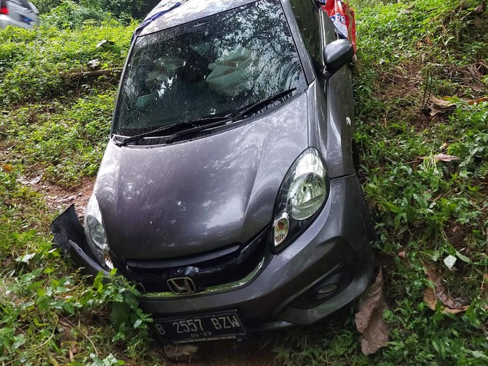 Kecelakaan beruntun di di Jalan Nguntoronadi-Ngadirojo, Kecamatan Nguntoronadi, Wonogiri, Rabu (20/4/2022).