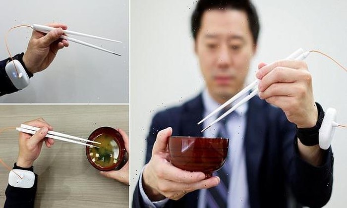 Keren! Sumpit Canggih Ini Bisa Membuat Rasa Makanan Lebih Asin dan Gurih