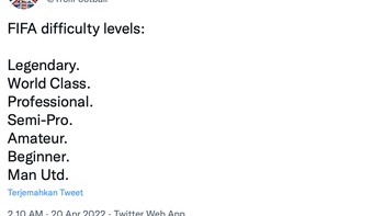 Level MU musim ini yang sangat mengkhawatirkan. Foto: Twitter