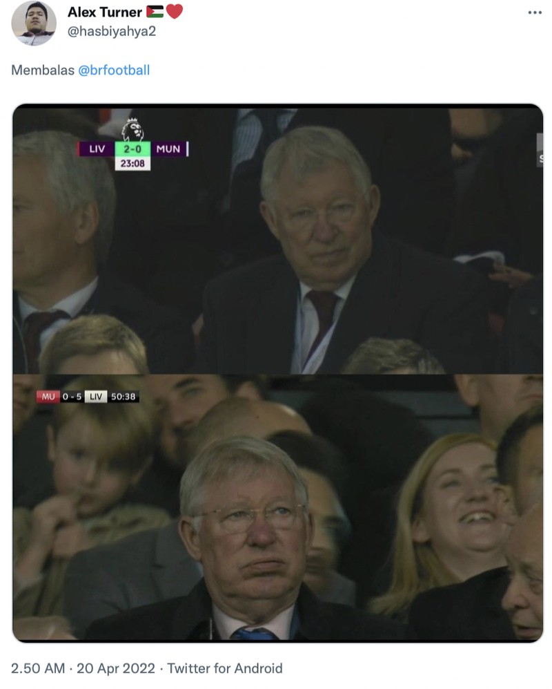 Meme MU Babak Belur Dihajar Liverpool