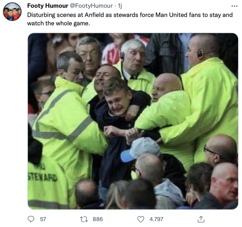 Meme MU Babak Belur Dihajar Liverpool