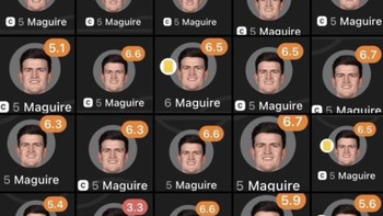 Kompilasi performa Maguire yang juga kapten MU. Foto: Twitter