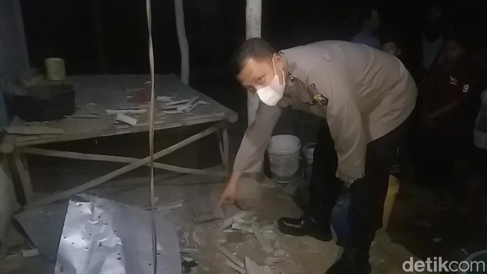 mortir meledak di pasuruan