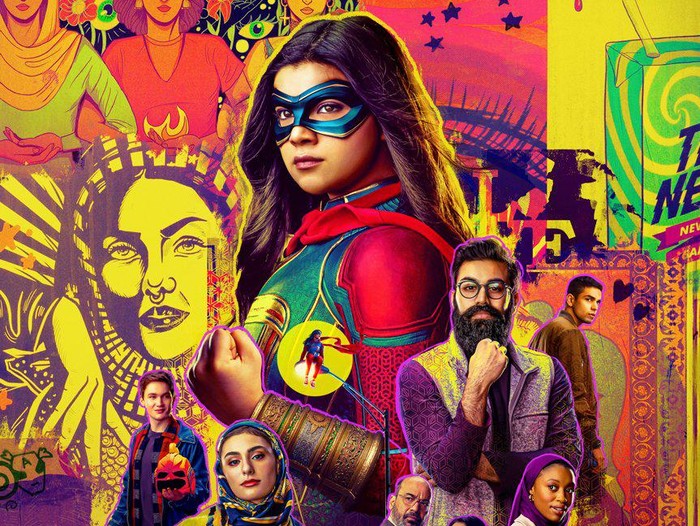 Poster baru Ms. Marvel menampilkan karakter utama dan detail kostum dari superheri muslim pertama di MCU.