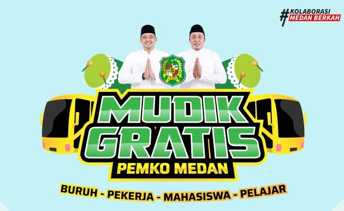 Mudik gratis Pemko Medan