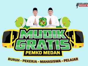 2 Hari Dibuka, Pendaftar Mudik Gratis di Medan Capai 2.000 Orang