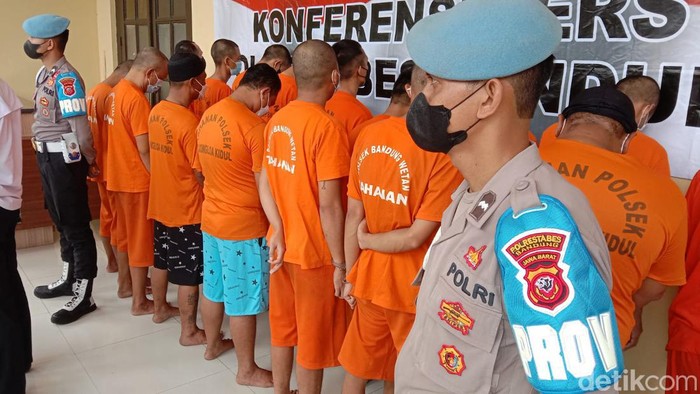 Pelaku kejahatan di Bandung.