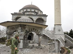 Gereja dan Masjid di Ukraina Ikut Hancur dalam Invasi Rusia