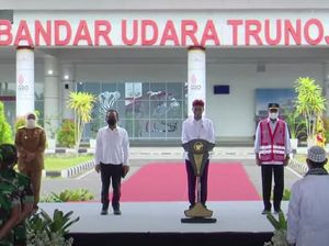 Presiden Jokowi Resmikan Bandara Trunojoyo Sumenep
