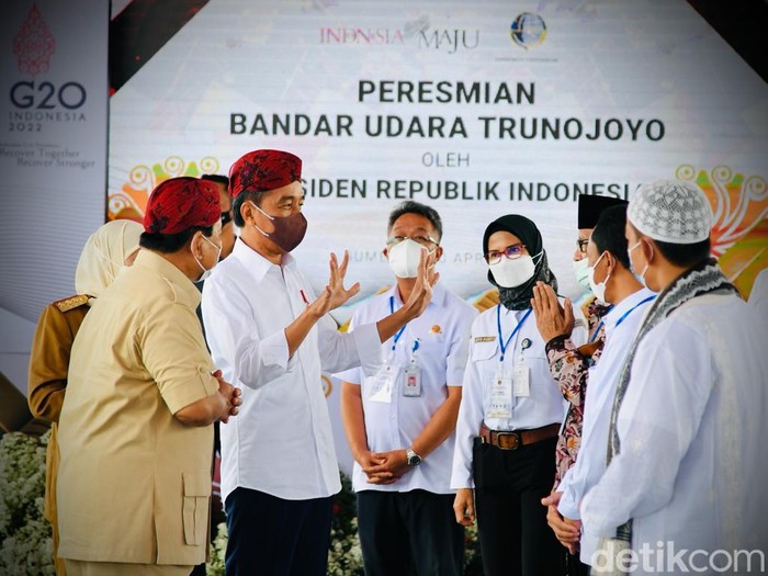 Presiden Jokowi resmikan Bandara Trunojoyo Sumenep