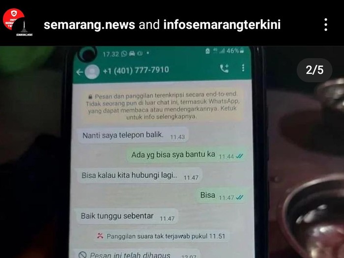 Viral driver ojol jadi korban penipuan, saldo tabungan puluhan juta raib, Semarang, Rabu (20/4/2022).