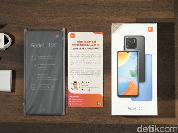 Unboxing Redmi 10C, HP Snapdragon 680 Rp 1 Jutaan