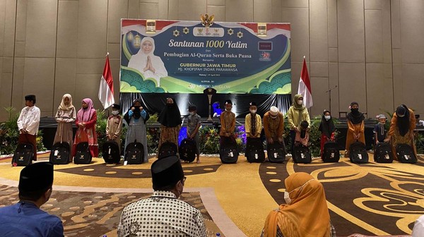 Yayasan Juragan 99 Gelar Bukber, Santuni 1.000 Anak Yatim di Malang
