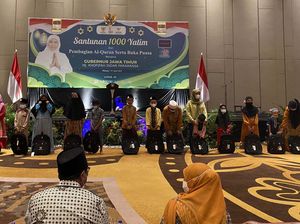 Yayasan Juragan 99 Gelar Bukber, Santuni 1.000 Anak Yatim di Malang