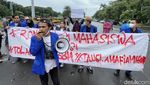 Aksi Mahasiswa 21 April Mulai Ngegas di Kawasan Patung Kuda