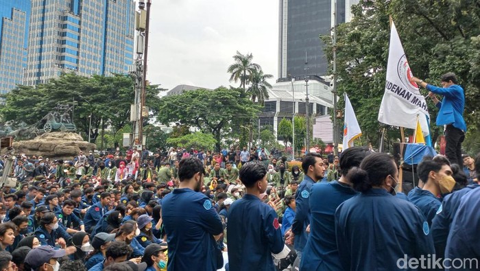 Demo 21 April di Jakarta (Anggi Muliawati/detikcom)