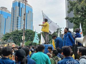 Demo 21 April Bubar, Polda Metro: Hari Ini Berjalan Tertib