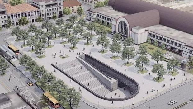 Desain Stasiun Kota MRT Jakarta.