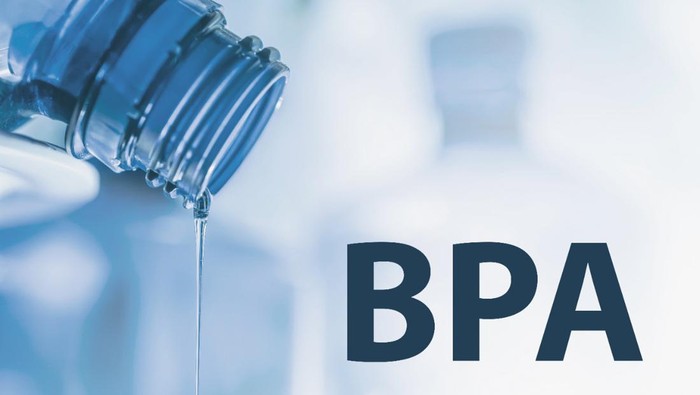 Ilustrasi kandungan BPA dalam botol minum plastik Ilustrasi kandungan BPA dalam botol minum plastik.