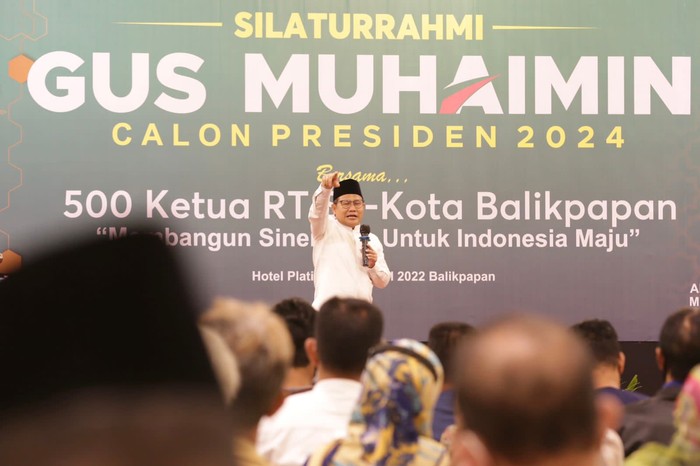 Ketua Umum Partai Kebangkitan Bangsa (PKB) Abdul Muhaimin Iskandar