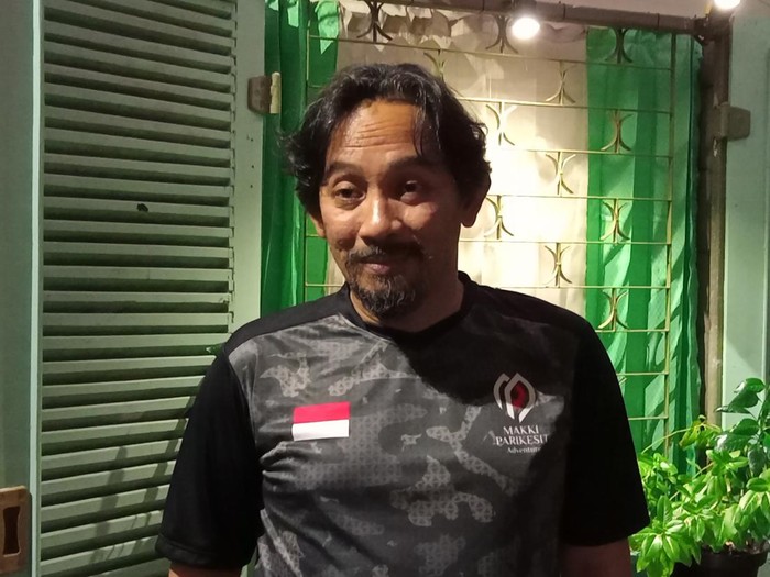 Makki Ungu saat ditemui di salah satu kawasan Kemang, Jakarta Selatan.