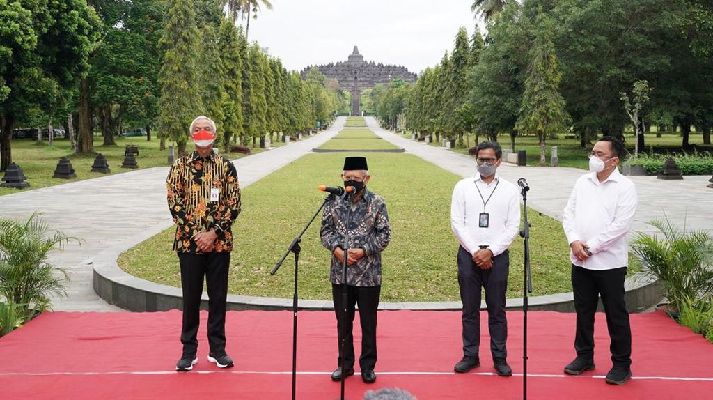 Maruf Cek Borobudur Jelang Libur Lebaran: Tak Ada Seperti Ini di Dunia