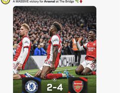 Chelsea Disikat Arsenal di Kandang Bikin Ramai Linimasa