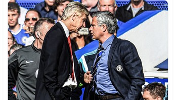 Sejak dulu, pertandingan antara dua tim besar London ini memang tak pernah mengecewakan. Foto: Twitter