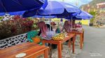 Suasana Ngabuburit di Kampoeng Kuliner Ramadan Talang Lindung
