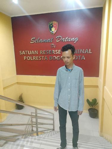 Pelaku begal payudara di Bogor (Dok istimewa)