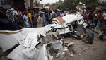 Truk Tertimpa Pesawat Jatuh di Haiti, 5 Orang Tewas