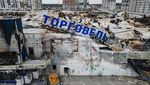 Ngeriii... Pusat Perbelanjaan di Ukraina Hancur Dibombardir Rusia