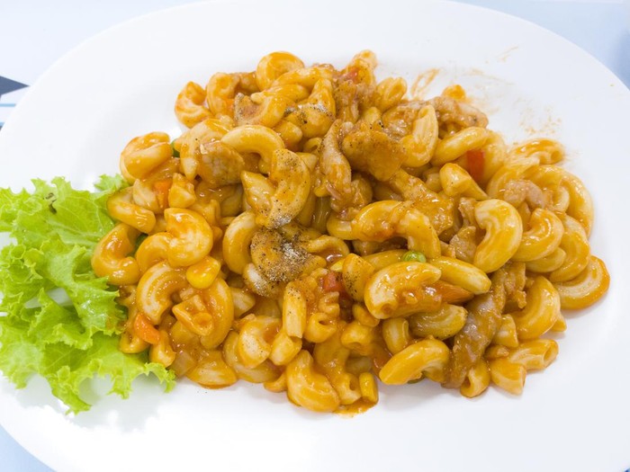 Resep Makaroni Tumis  Ayam