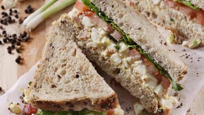 Resep Sandwich Salad Telur