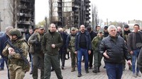 Charles Michel mengatakan harus ada keadilan untuk kejahatan perang yang dilakukan Rusia di Ukraina.