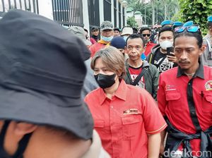 Demo di DPR, Perwakilan Massa Buruh Diterima Temui Dewan Sampaikan Tuntutan
